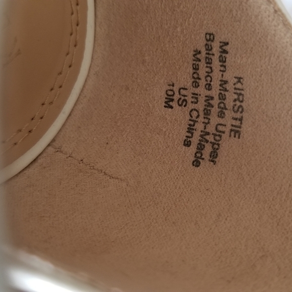 WHITE Heeled Strap Sandal - Picture 4 of 6